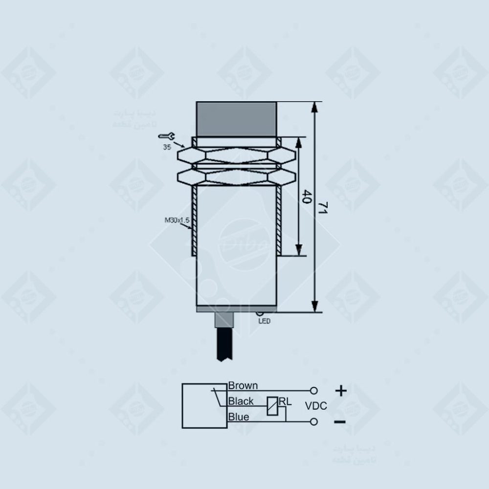 سنسور القایی IPS-315-CP-30 - Image 2