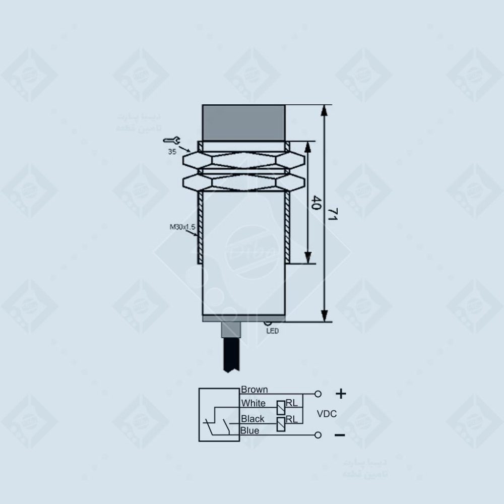 سنسور القایی IPS-415-N-30 - Image 2